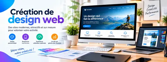 création de design web
