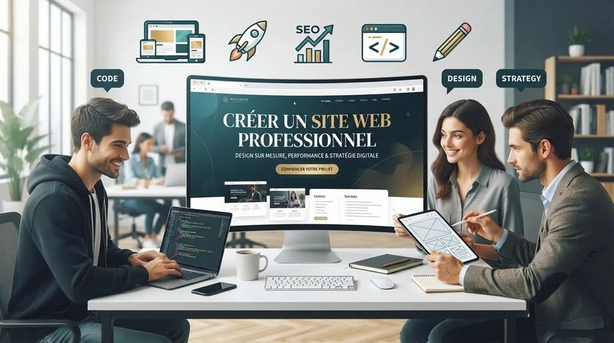 CREER UN SITE WEB PROFESSIONNEL