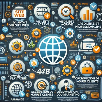 Les avantages d'un site web