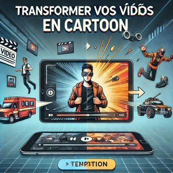 Transformer vos Vidéos en Cartoon
