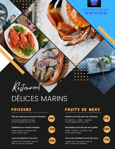 A découvrir délices marins