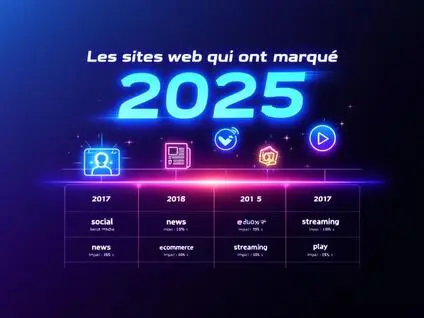 Les sites web qui ont marqué 2025 
