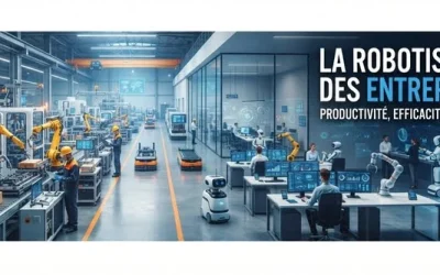 La robotisation des entreprises en France et dans le monde